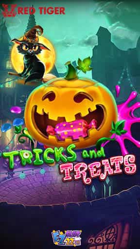 Icon Tricks And Treats ทดลองเล่นสล็อต ค่าย Red Tiger เกมใหม่ล่าสุด 2023 มาแรง